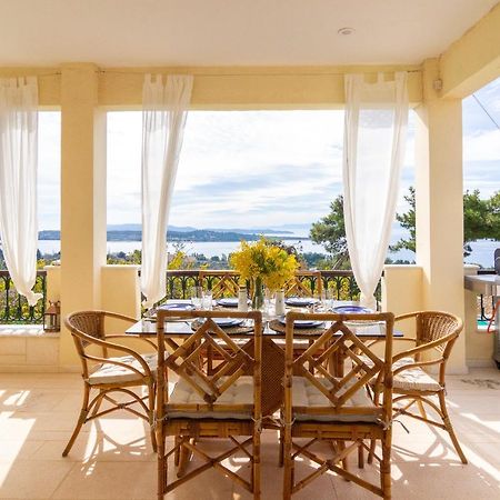 House With Amazing Ocean View And Patio - Pool Vila Porto Heli Exterior foto