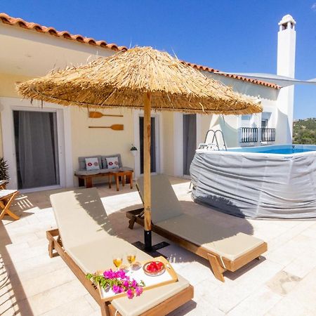 House With Amazing Ocean View And Patio - Pool Vila Porto Heli Exterior foto