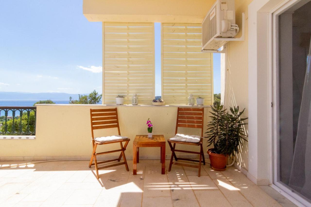 House With Amazing Ocean View And Patio - Pool Vila Porto Heli Exterior foto