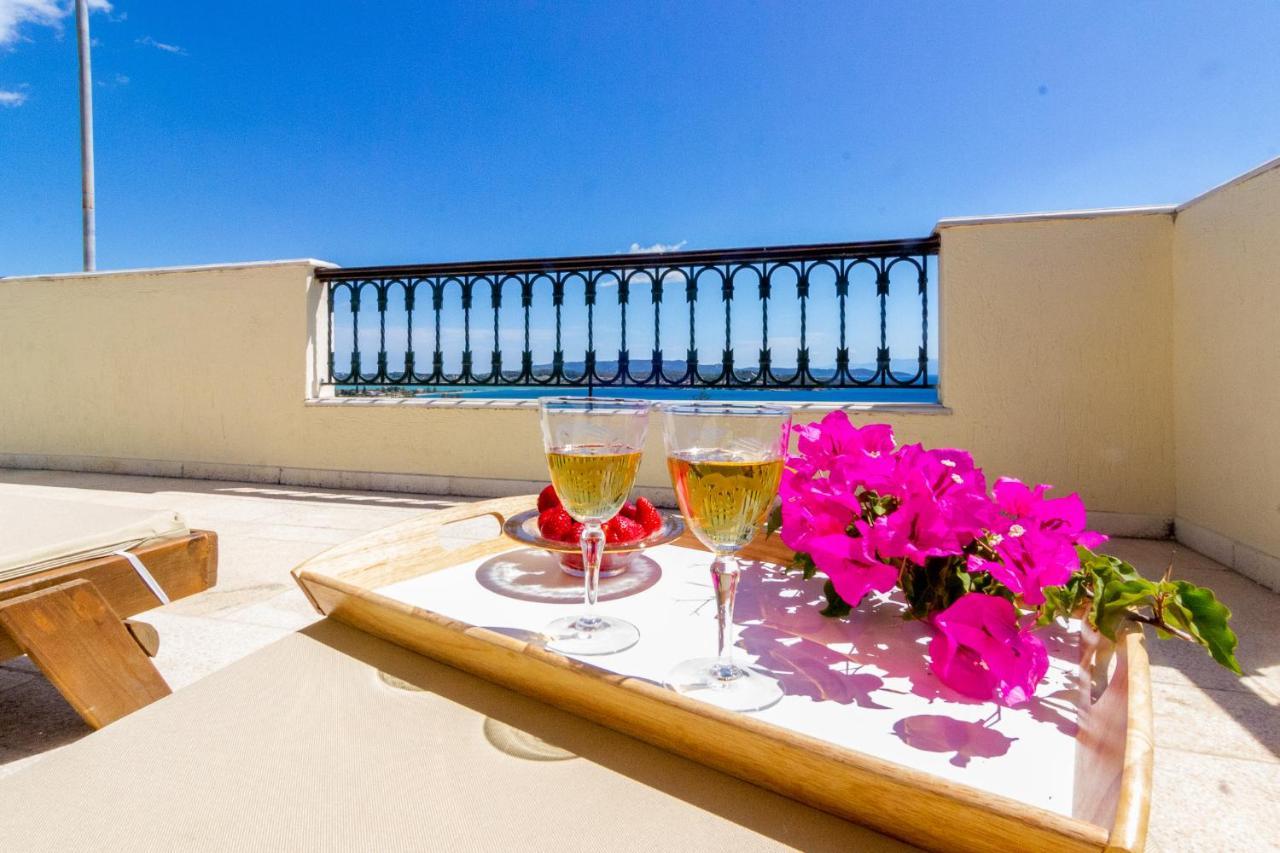 House With Amazing Ocean View And Patio - Pool Vila Porto Heli Exterior foto